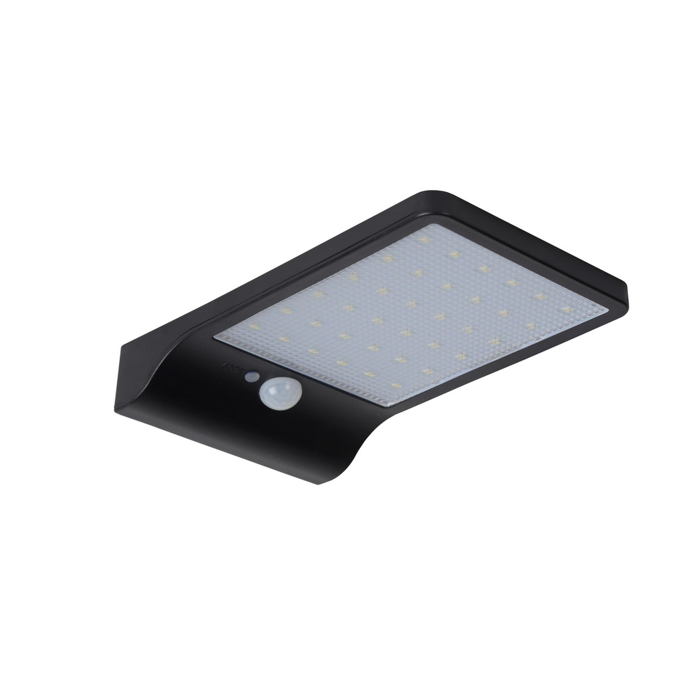 Lucide Solar wandlampjeBasic zwart - 22862/04/30